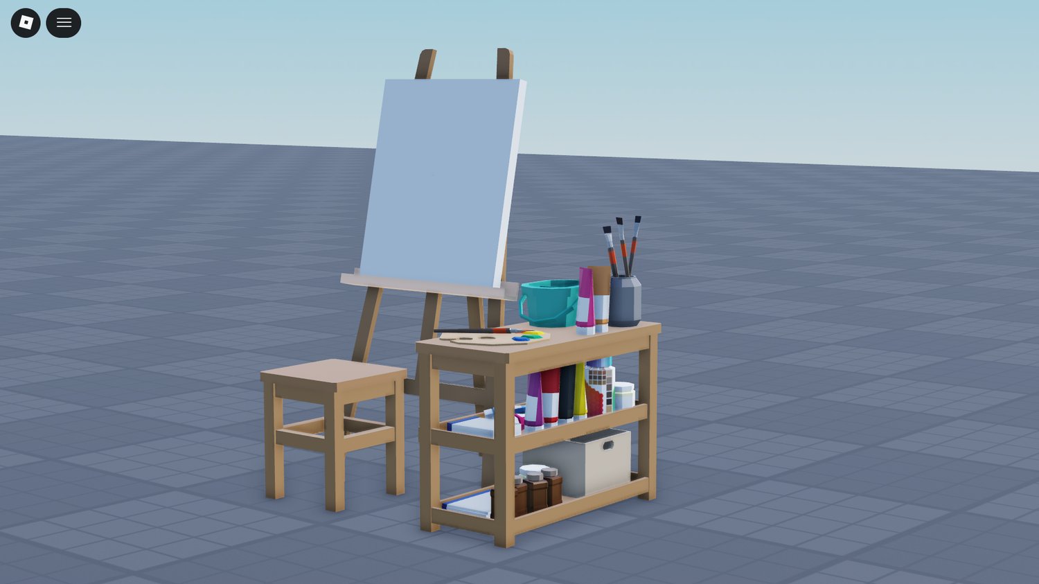 Roblox art studio furniture asset
