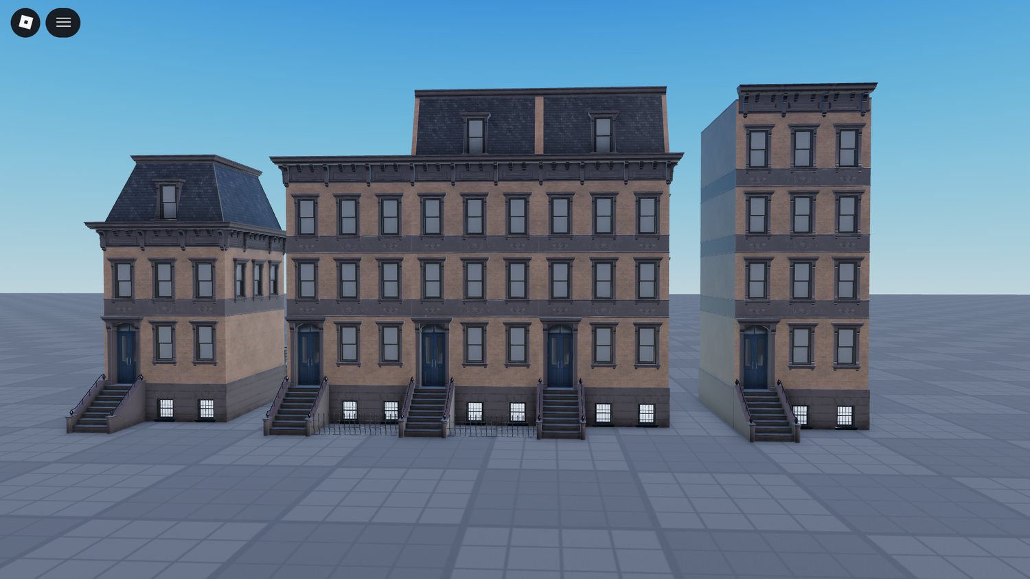 Roblox London style architecture