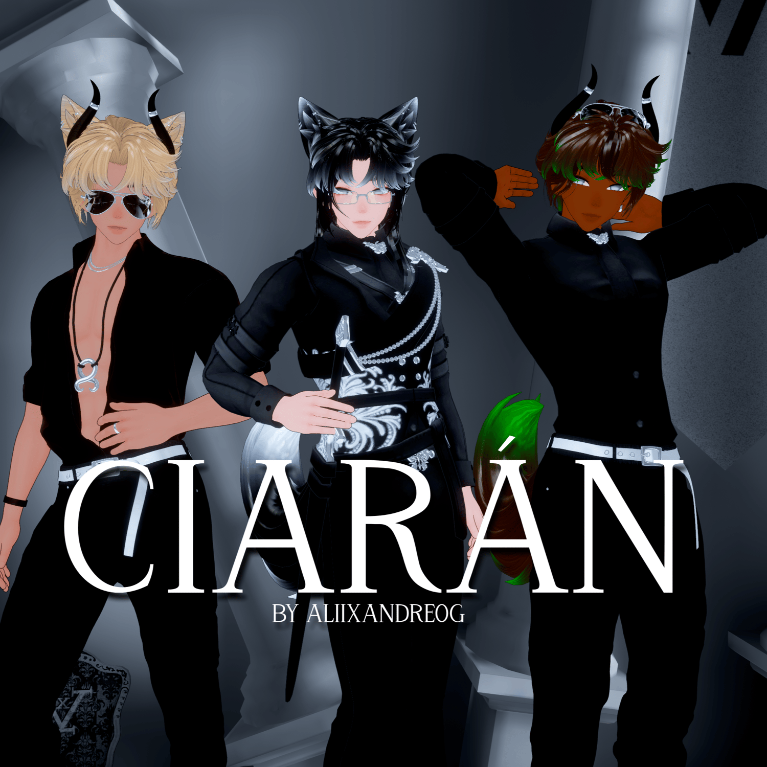 Ciarán the Prince of Shadows (PC/VRCFT)