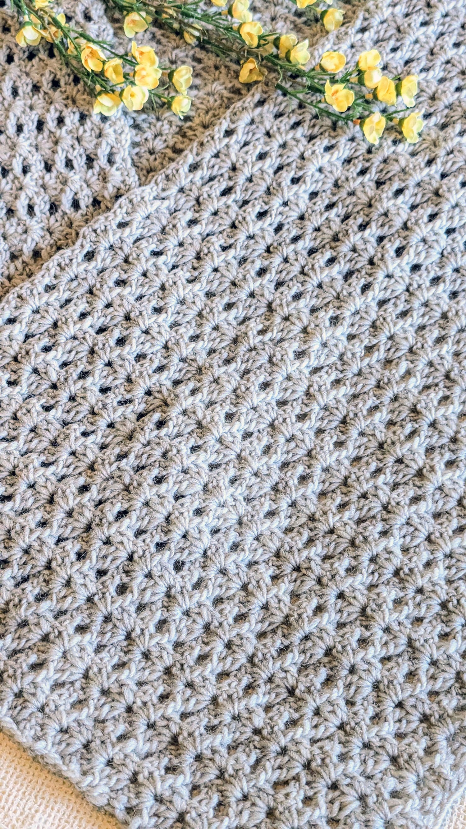 Hallelujah Prayer Shawl Close Up