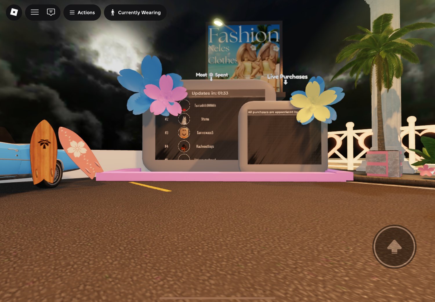Roblox outfit game beach