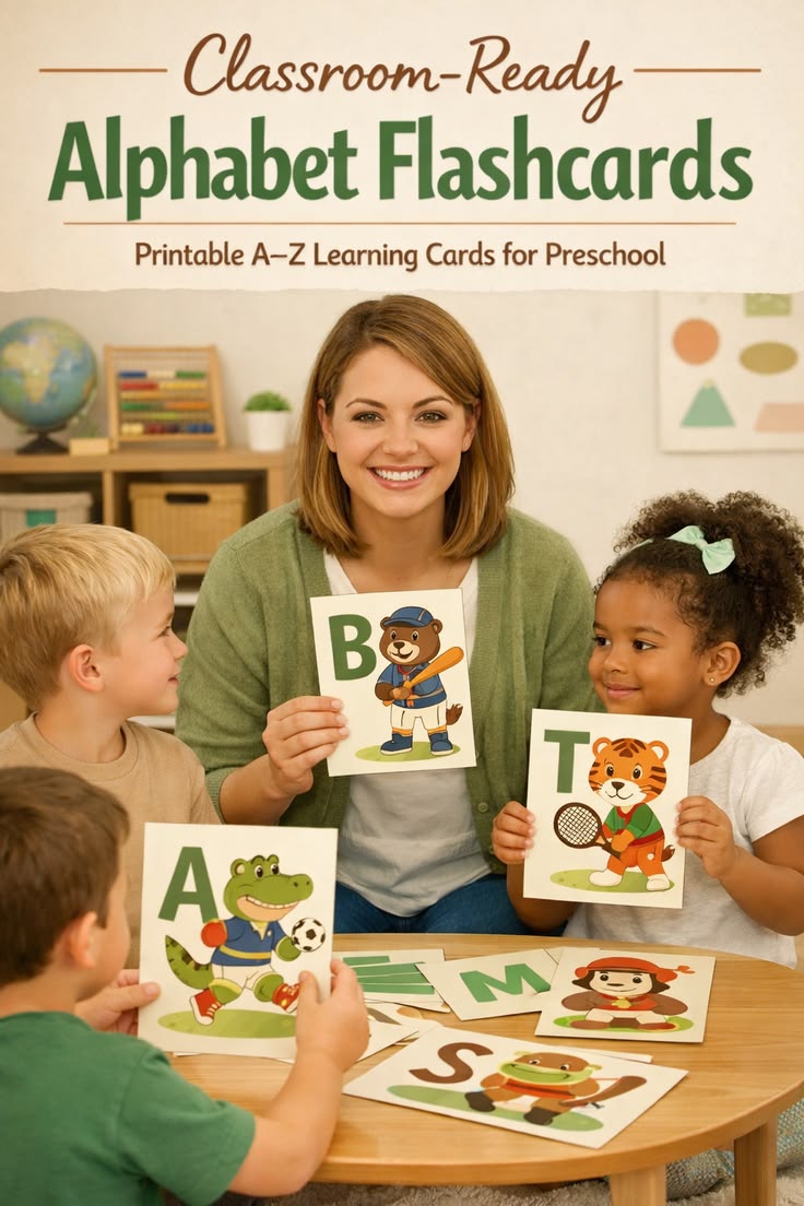 57+ Flashcards Topics for Kids (Ages 2–6): The Ultimate No-Prep Teaching Solution