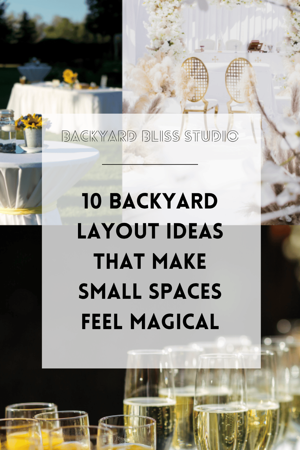 wedding reception layout