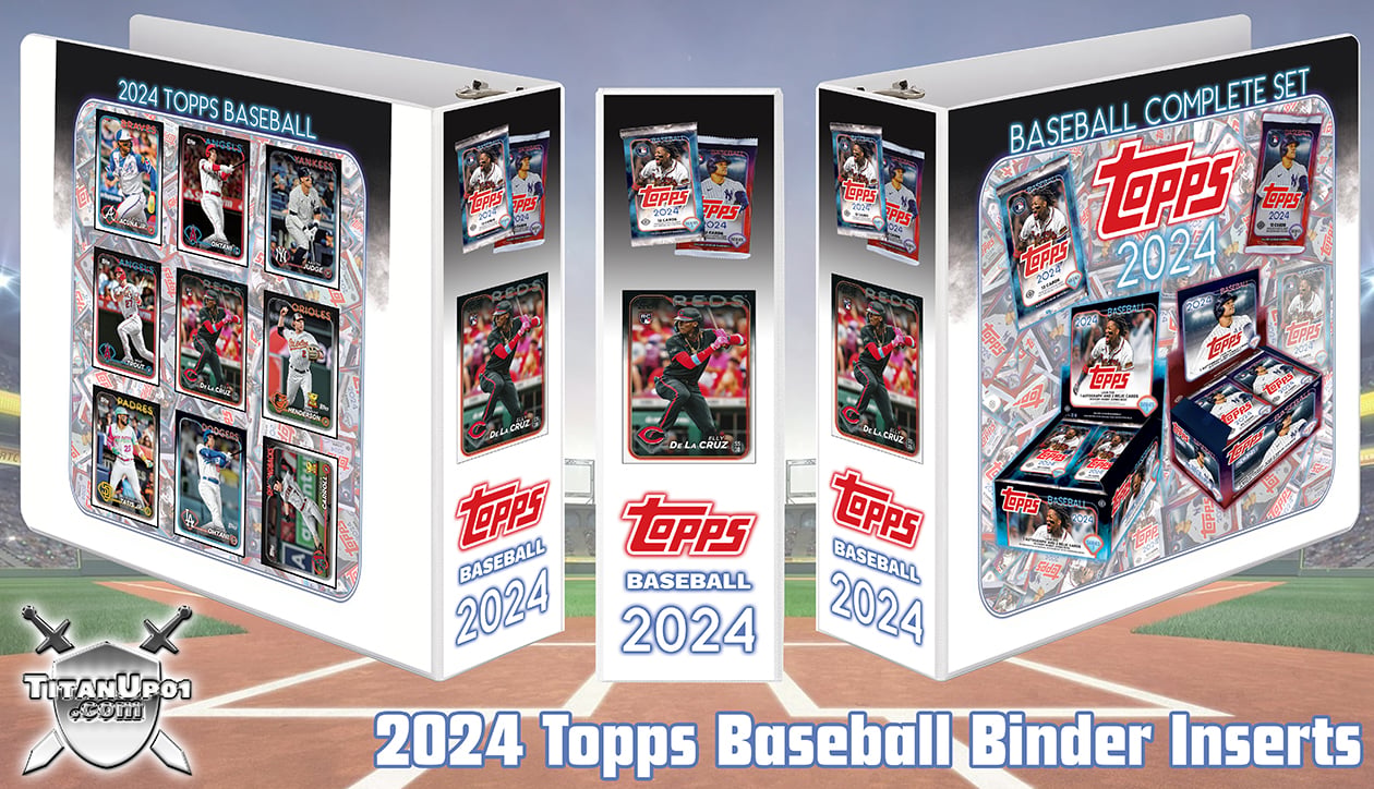 2024 Topps Baseball Cards Binder Inserts