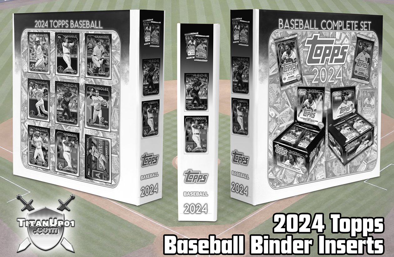 2024 Topps Baseball Cards Binder Inserts