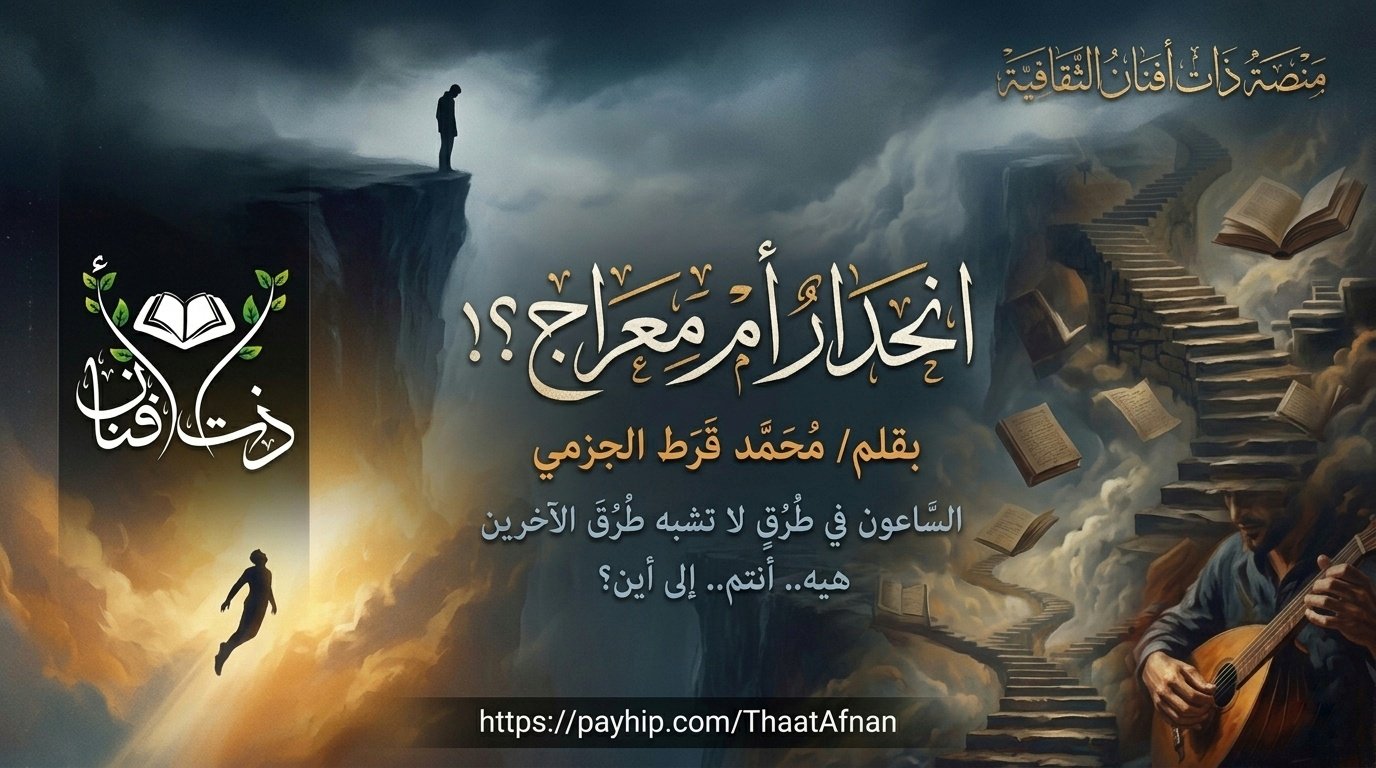 انحدار أم معراج؟/ بقلم: محمد قرط الجزمي