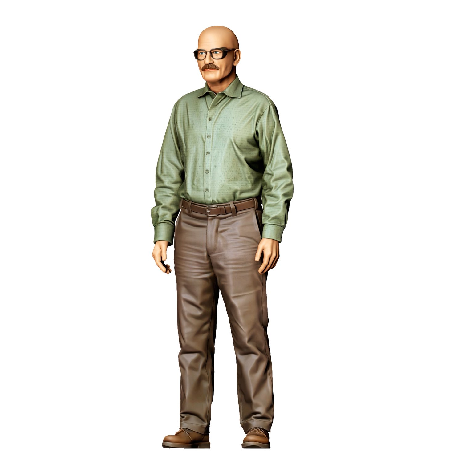 3DP Miniatures, N2 Walter White Breaking Bad