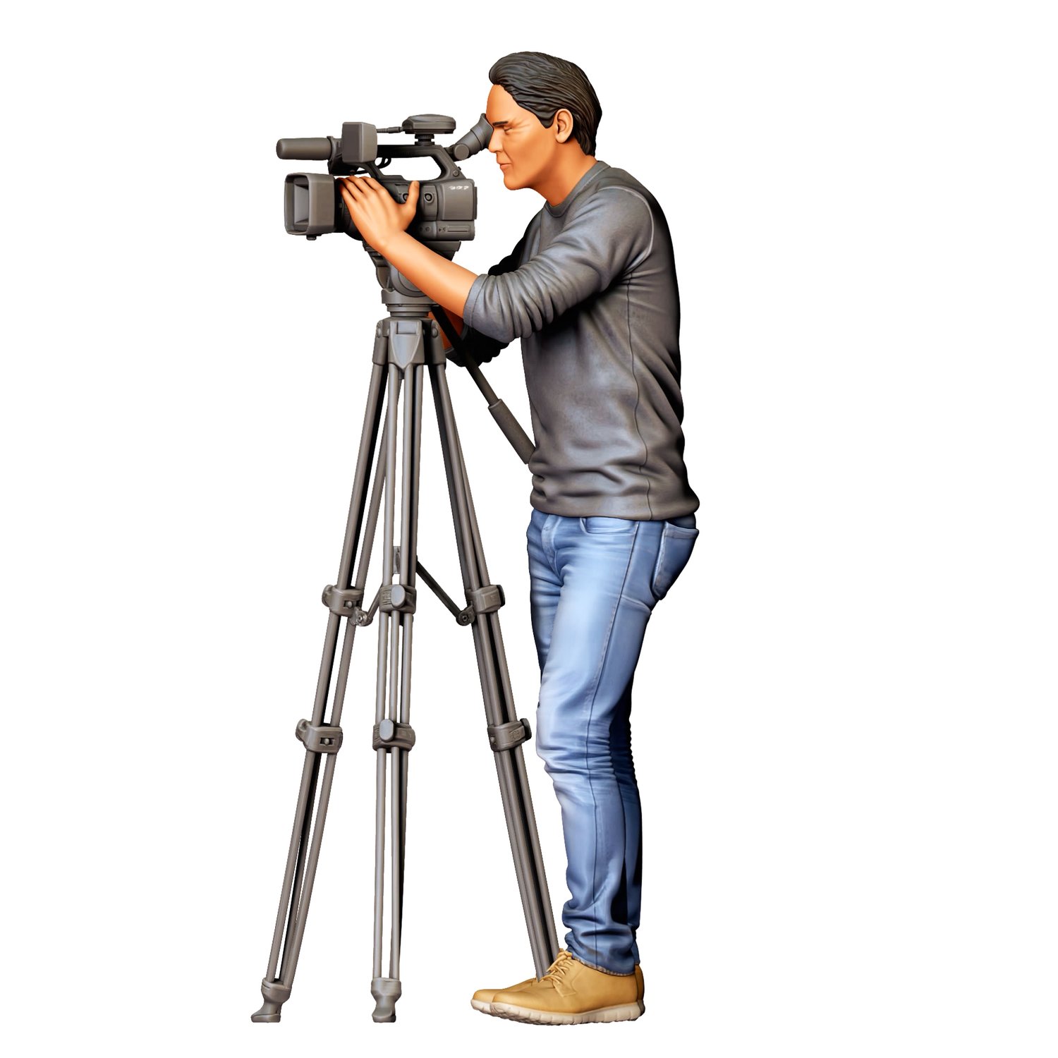 3dp Miniatures, N3 CameraMan