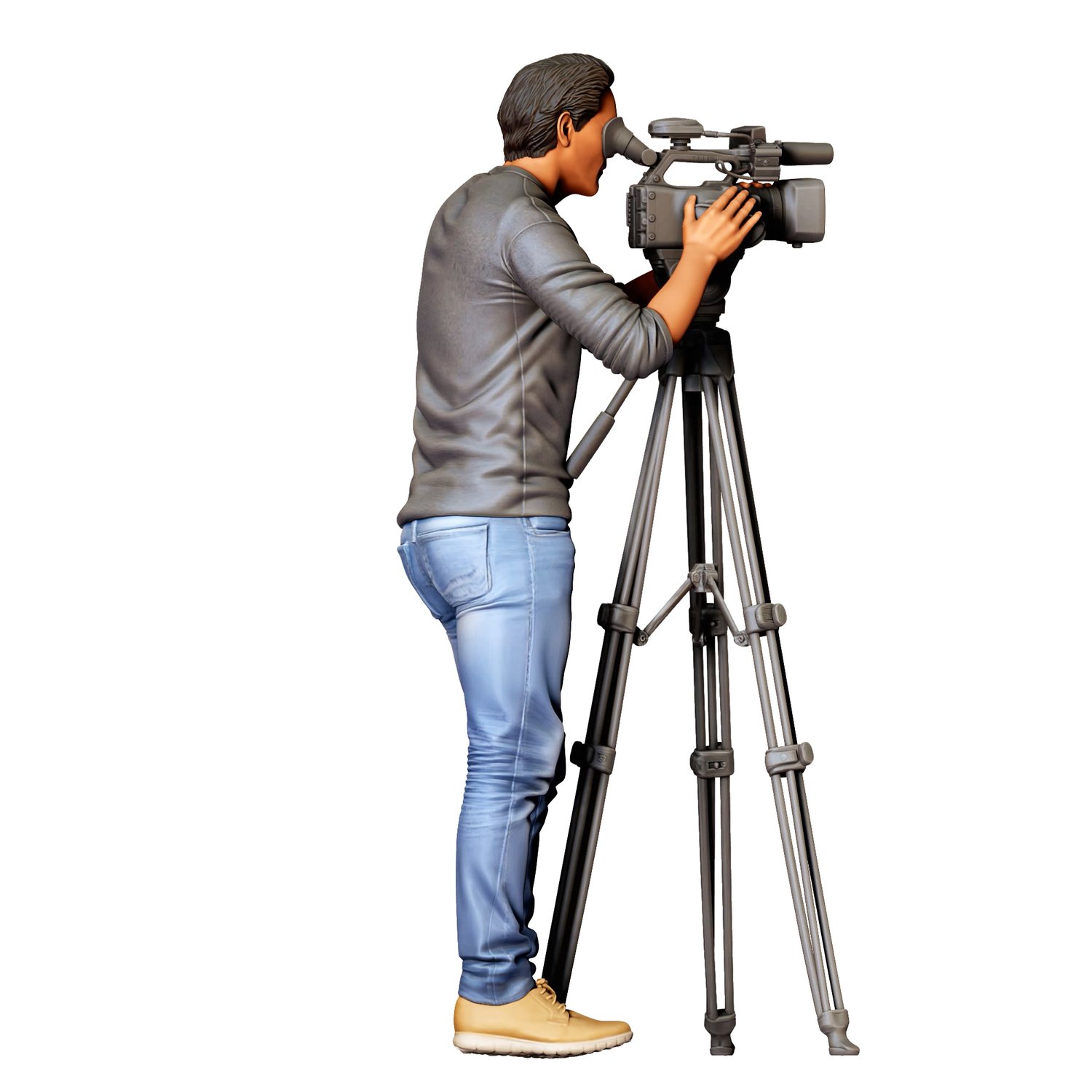 3dp Miniatures, N3 CameraMan