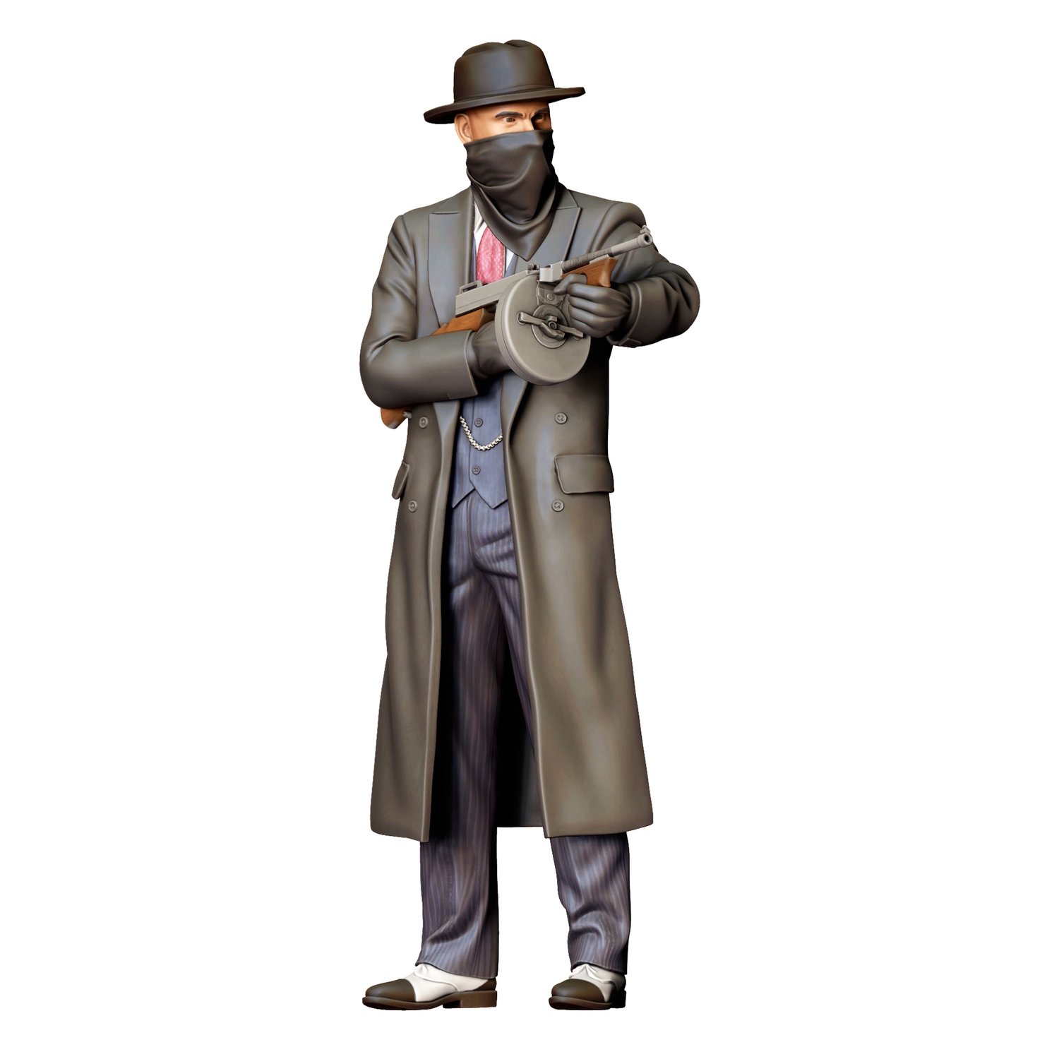 3dp miniatures, N1 Gangsters 1920s