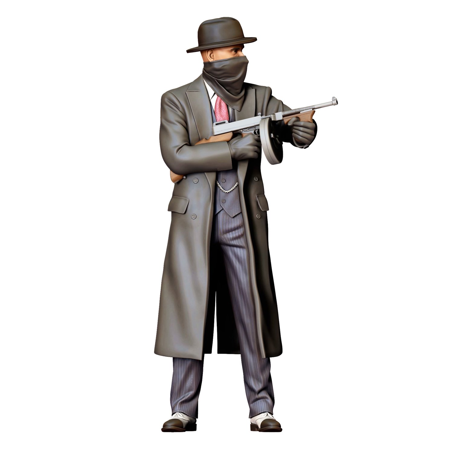 3dp miniatures, N1 Gangsters 1920s
