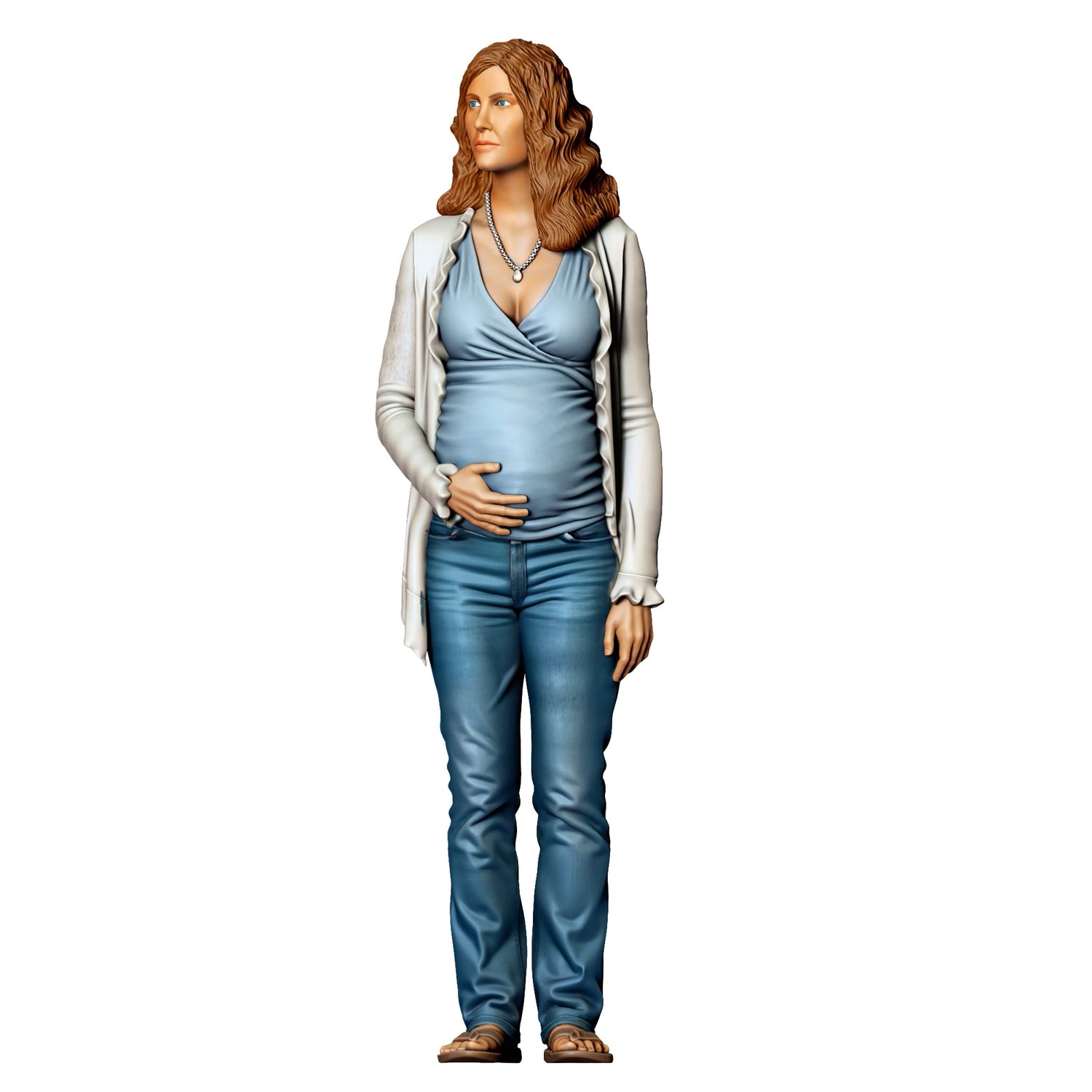 3dp Miniatures, N4 Skyler White Breaking Bad