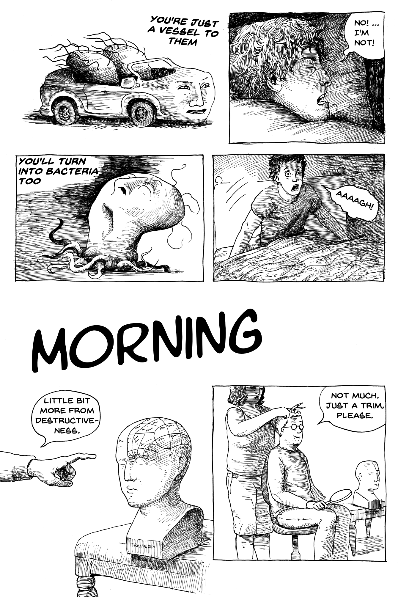 estonian comic book done in ink
