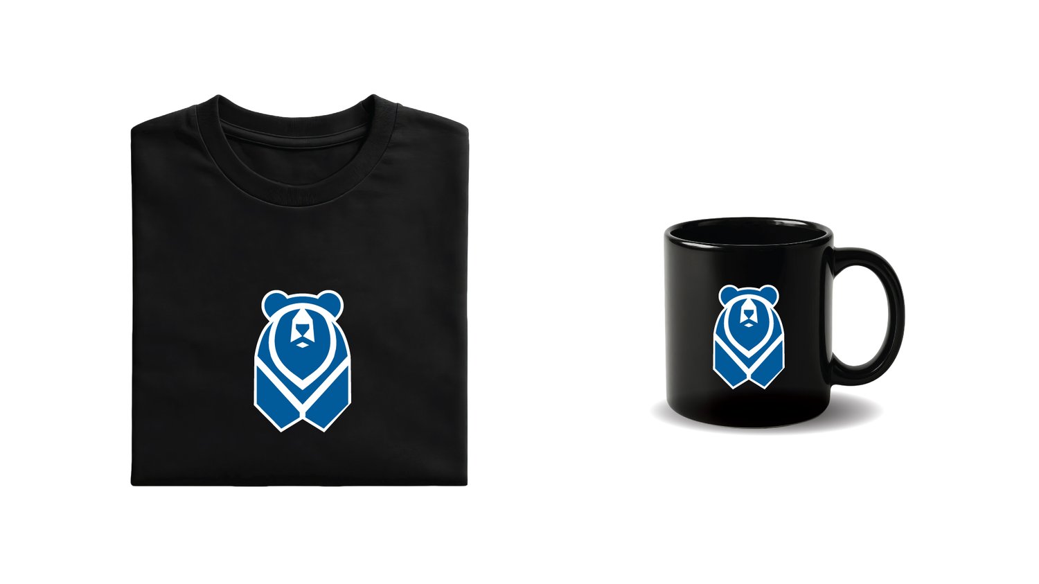 Bear Safe Brand Identity Kit – Modern Bear Logo Design, Corporate Branding & Merchandise Mockup Bundle