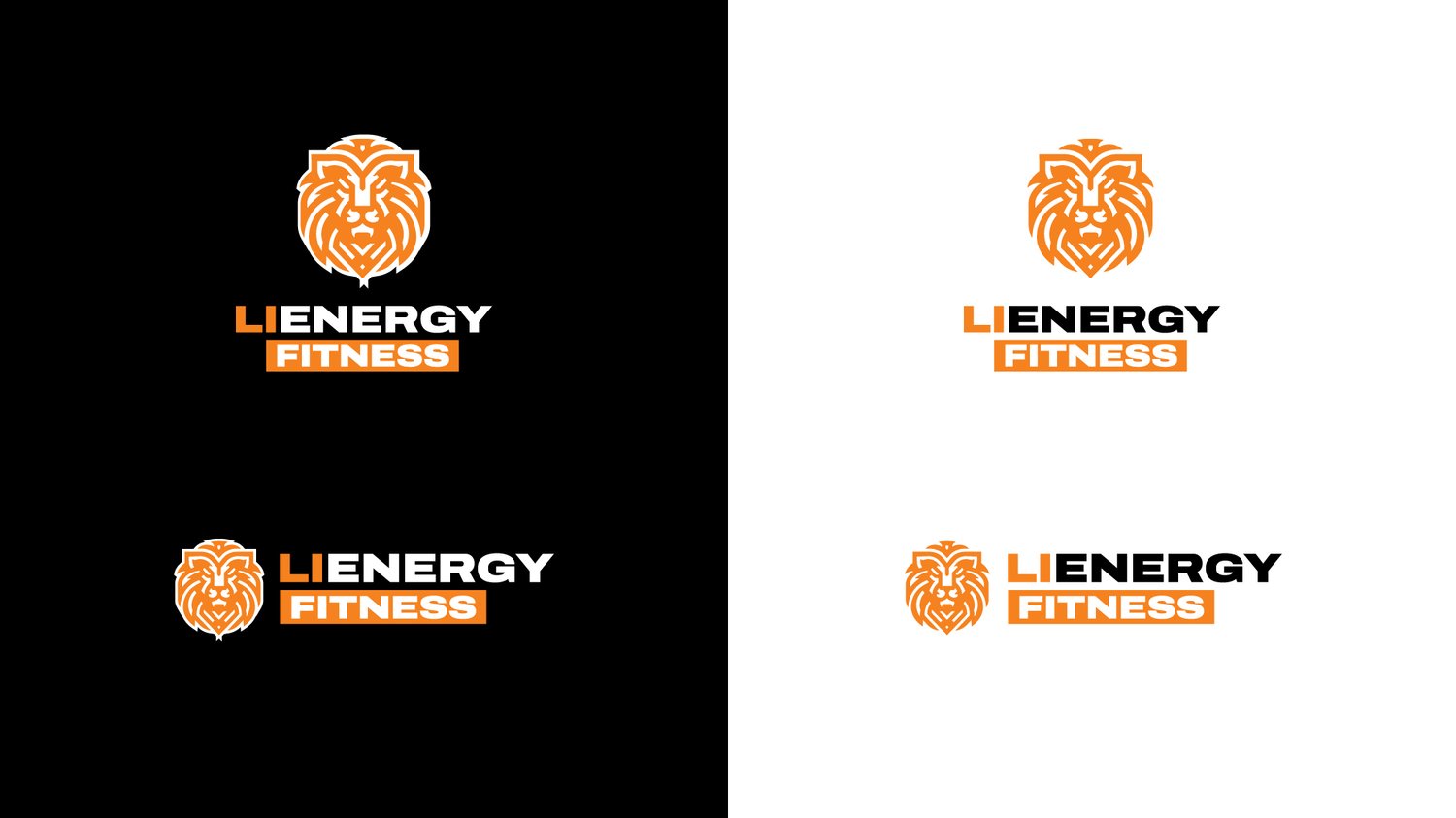 Lienergy Brand Identity Kit – Modern Lion Logo Design, Corporate Branding & Merchandise Mockup