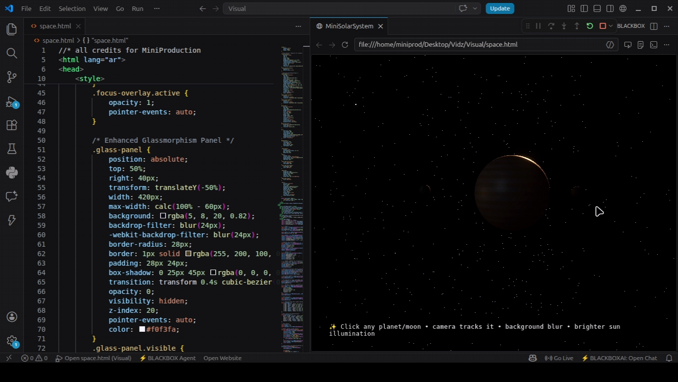 Three.js project