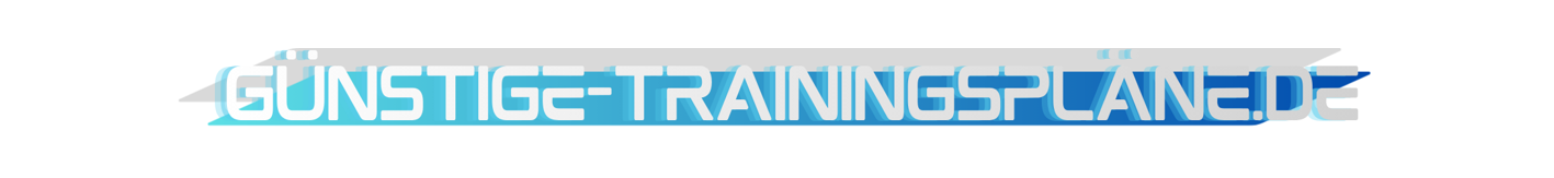 Günstiger Trainingsplan