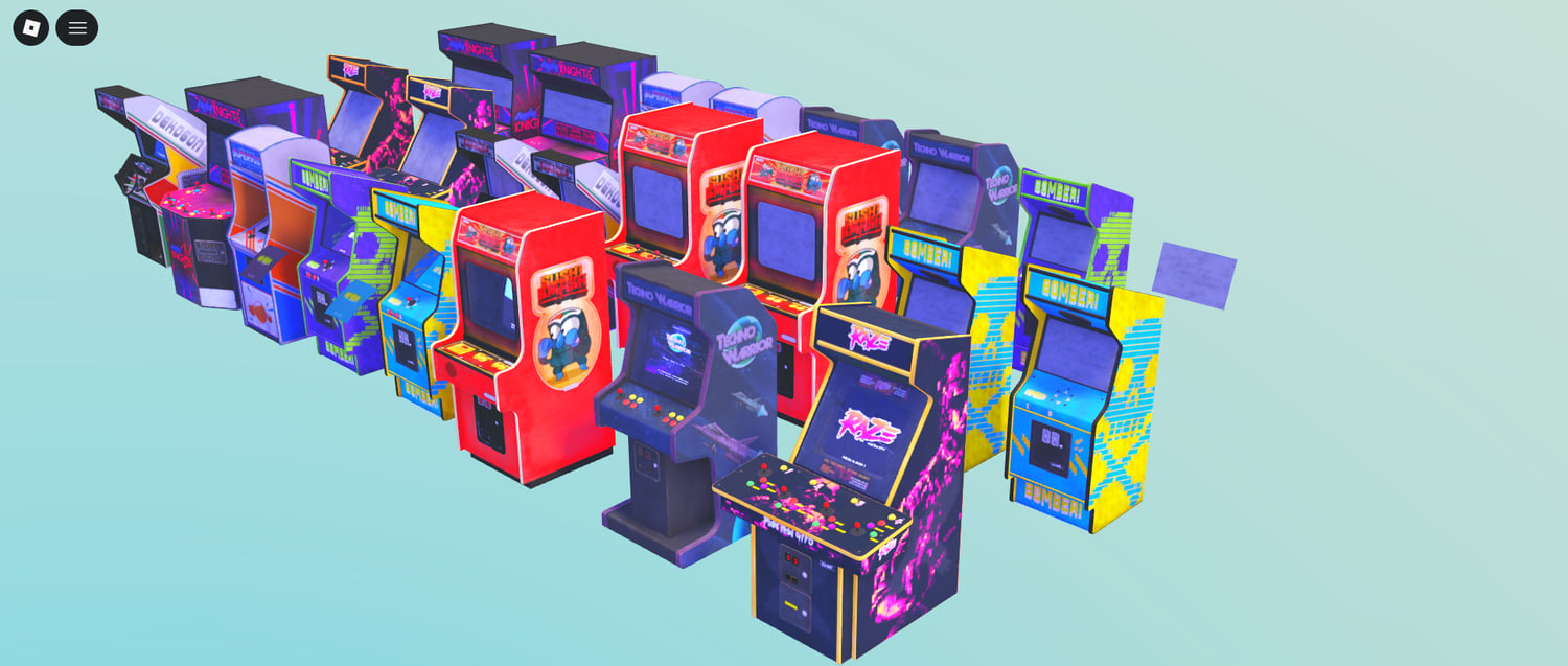 Roblox low poly arcade