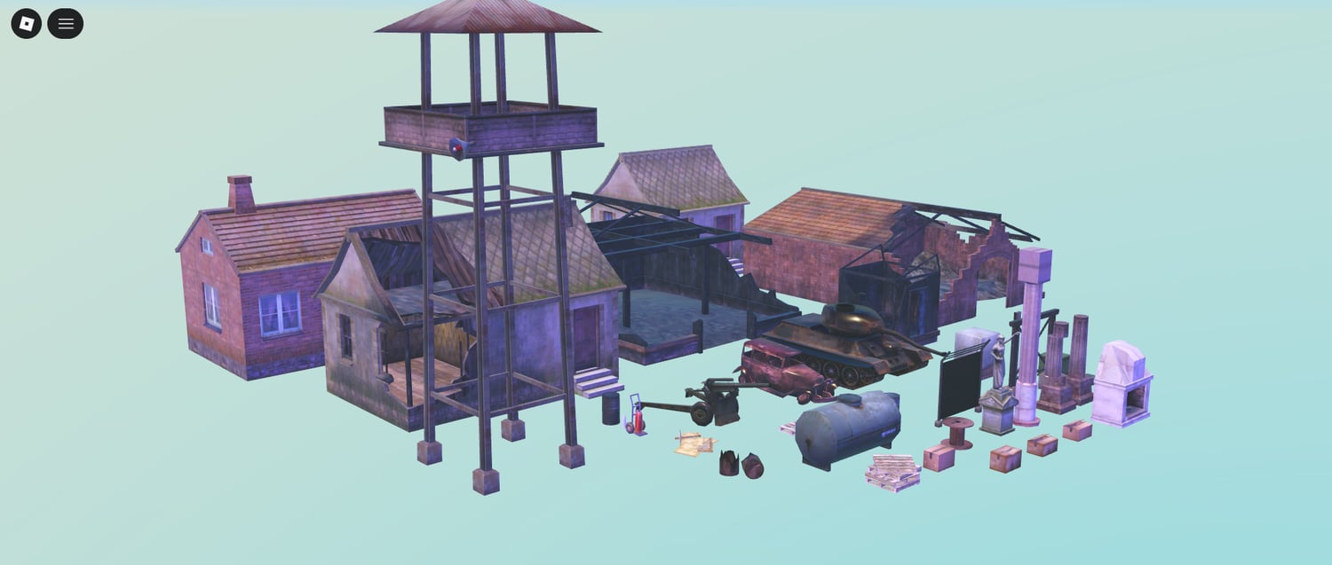 Roblox ruined houses