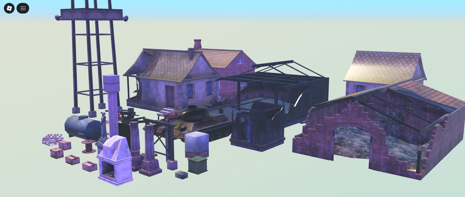 Roblox free WW2 assets