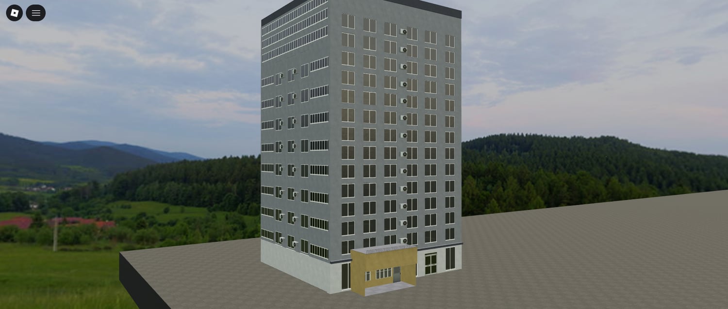 Roblox concrete building