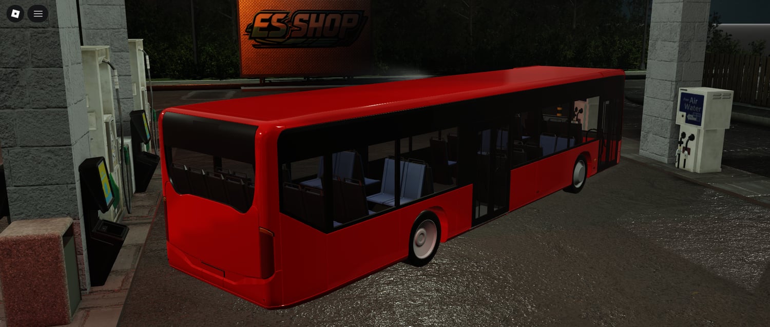 Roblox free red bus model