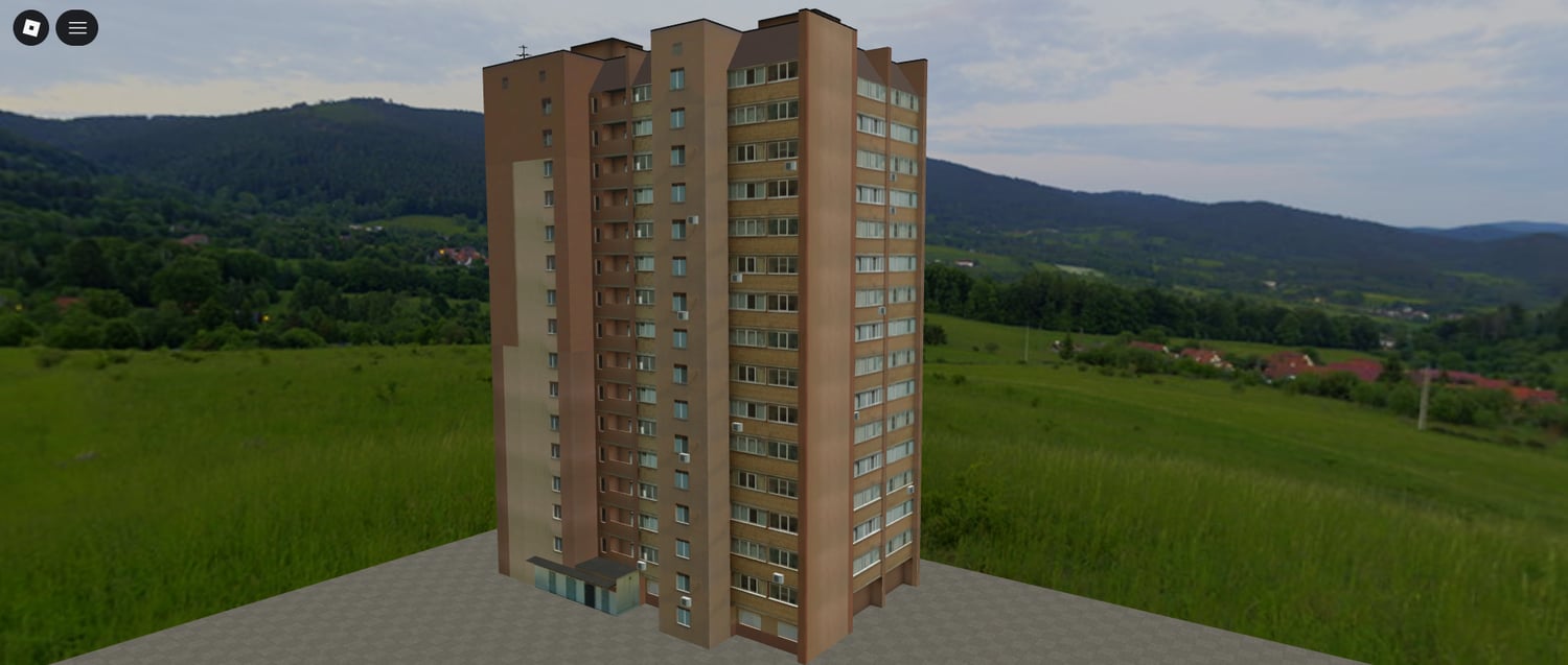 Roblox communist apartment building