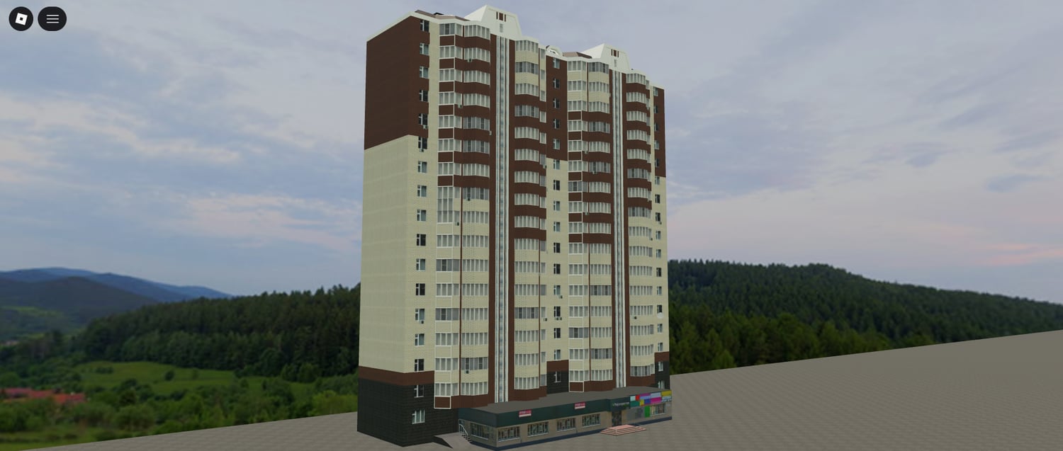 Roblox free urban building model
