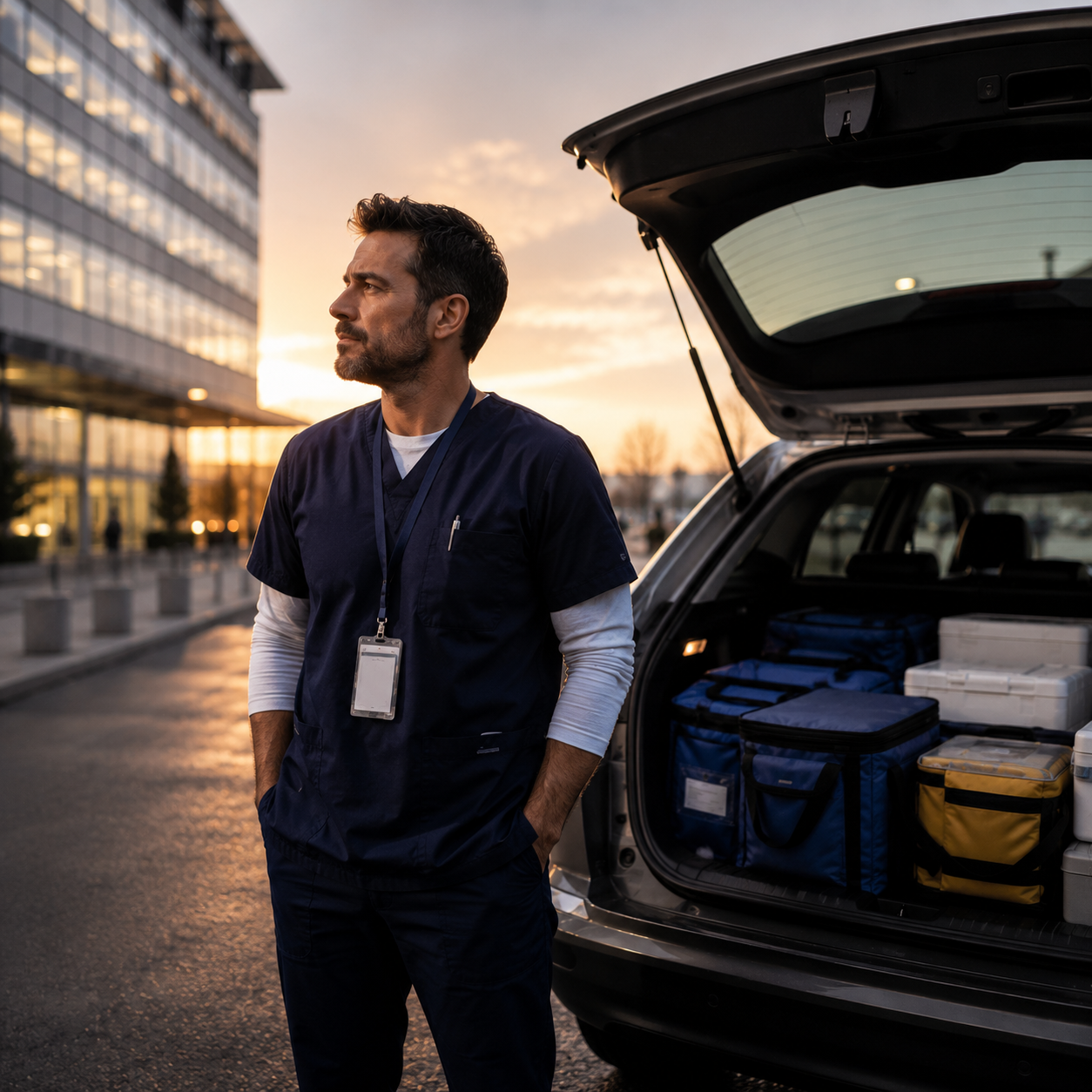 I Lost My Job and Started a Medical Courier Business