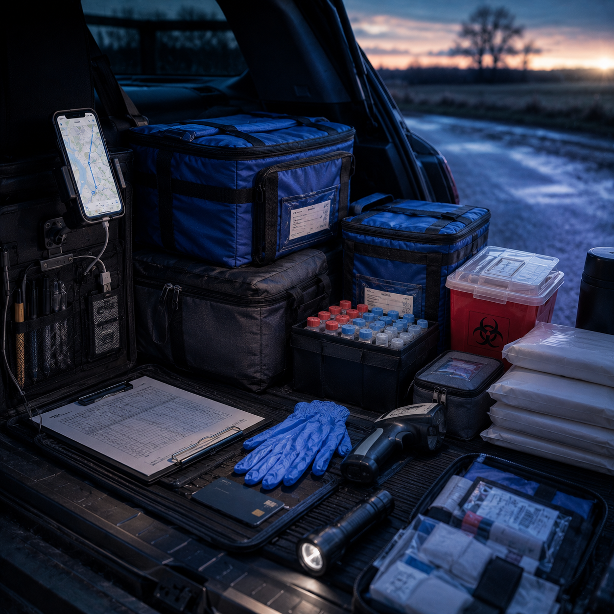 The Medical Courier Equipment List — Everything You Need Before Your First Run