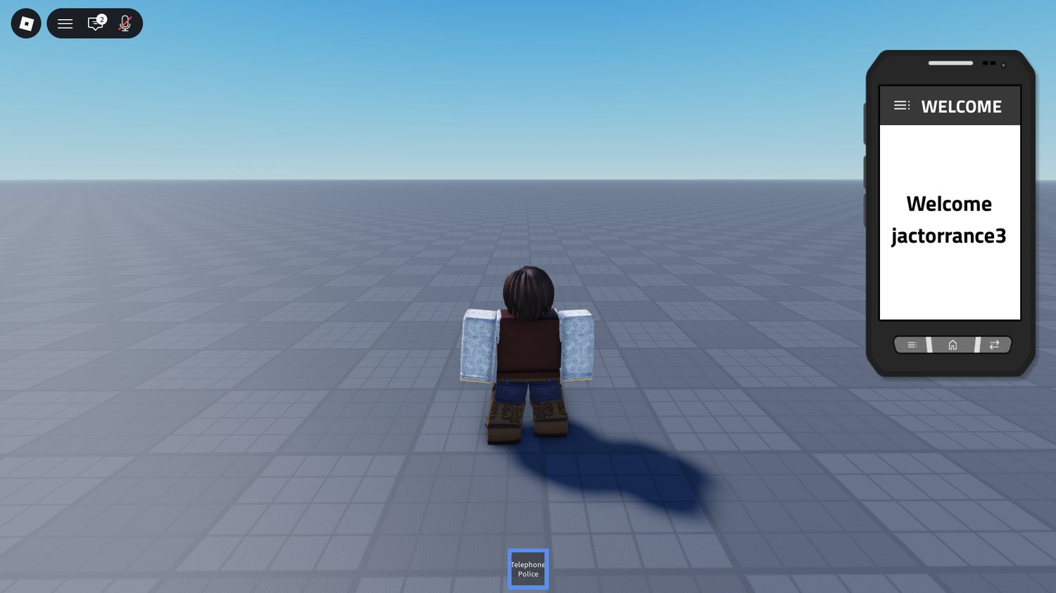 Roblox law enforcement UI