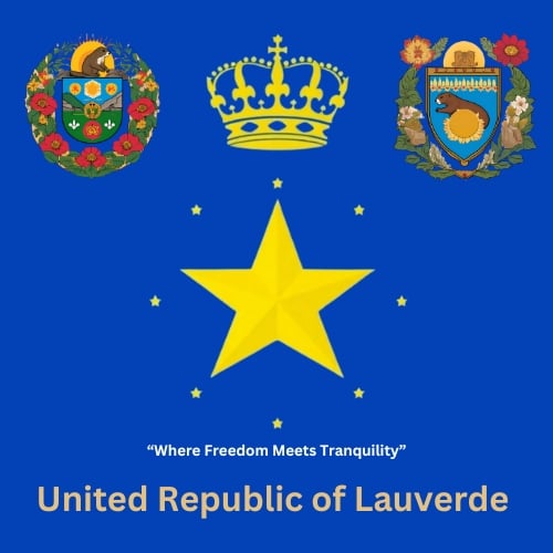 United Republic of Lauverde Flag