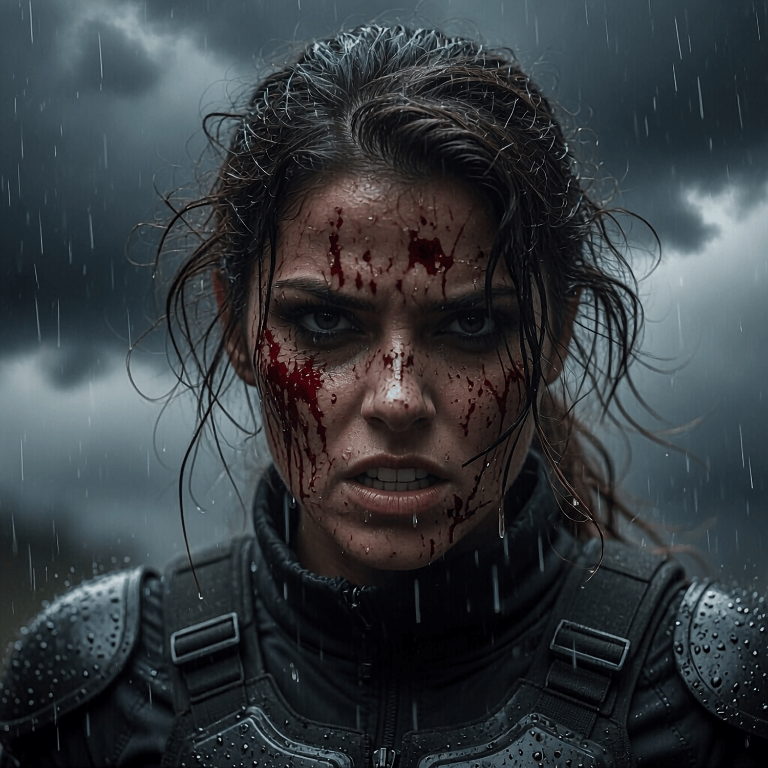 Female combatant going up against female Dracula 1