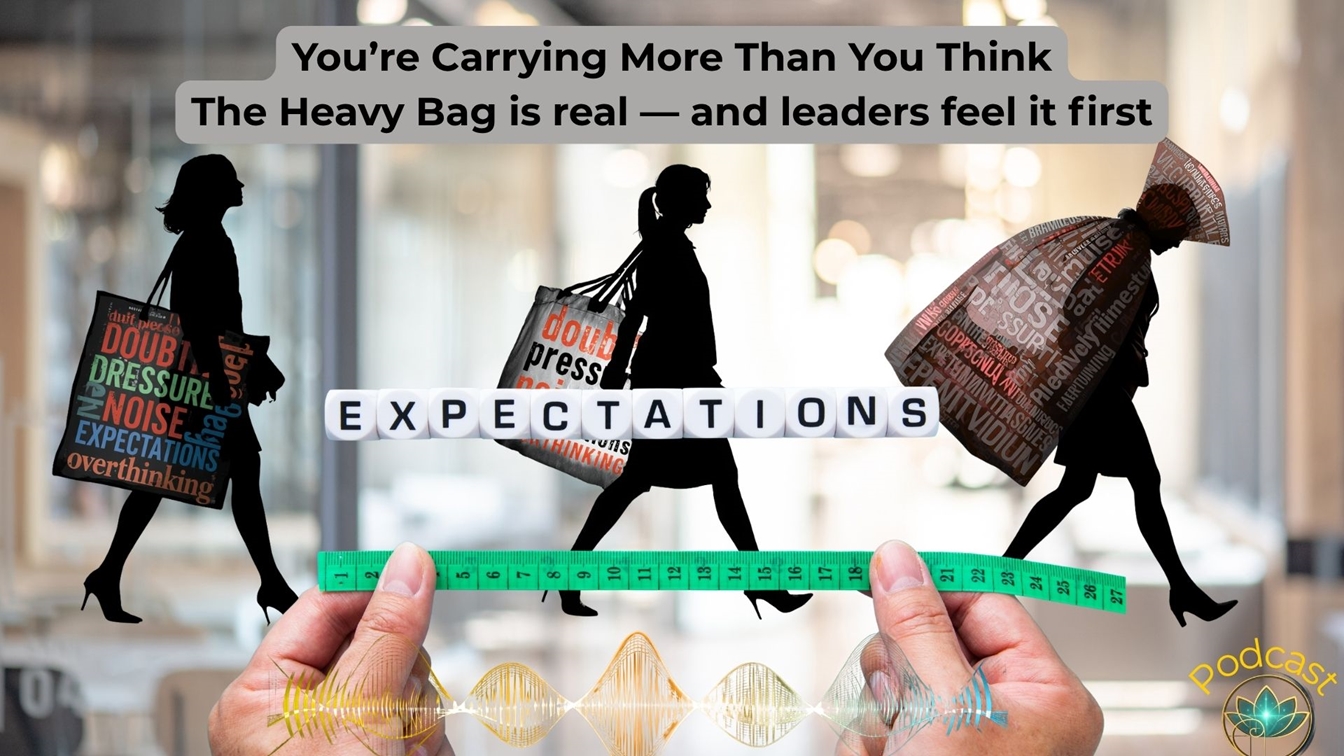 A clear, relatable look at the hidden emotional weight high‑achievers carry and how to release the “heavy bag” of stress and burnout. Learn the three mind states and discover tools to regain clarity, energy, and alignment.