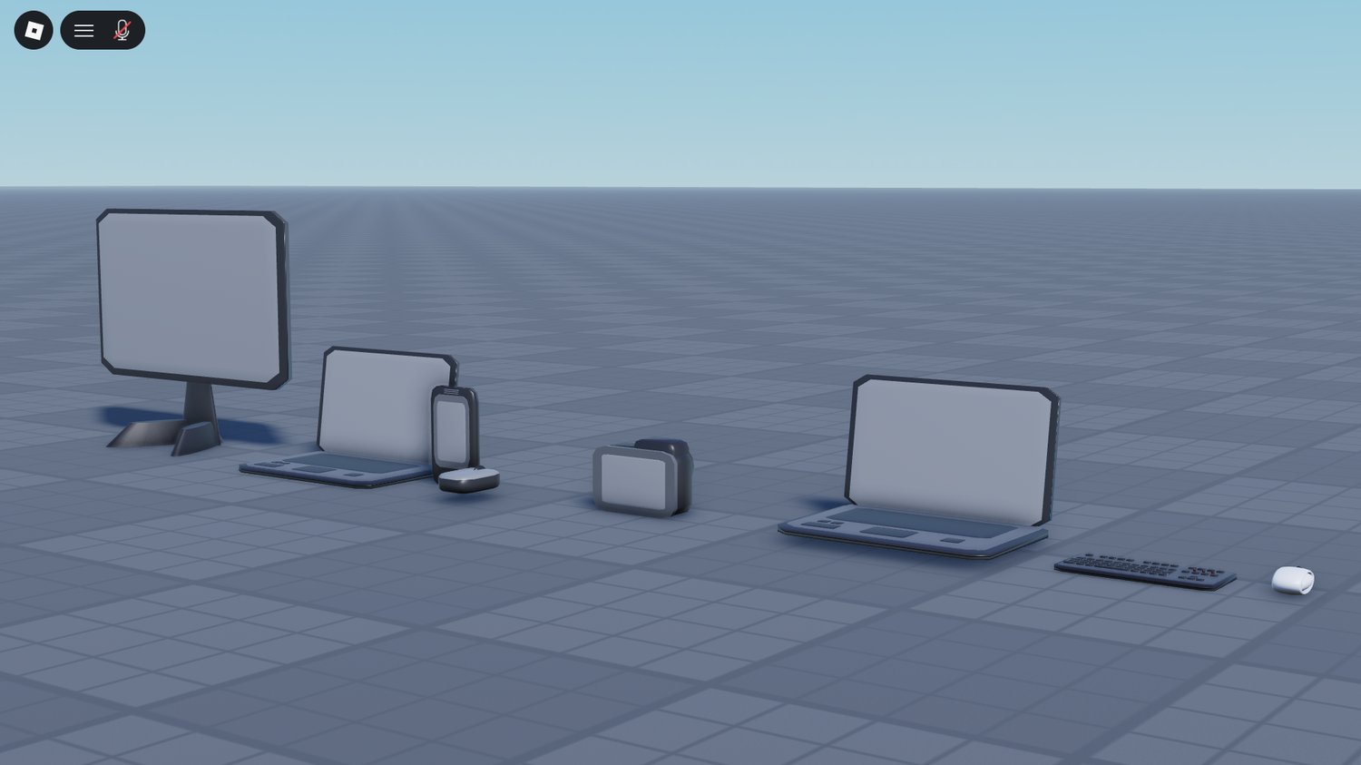 Roblox low poly electronics pack