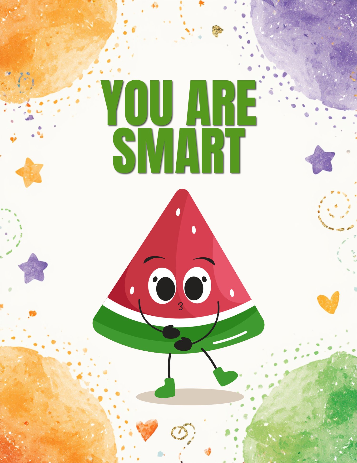affirmations, kids, parenting, growth mindset, self-love, printable, PDF, homeschool, confidence
