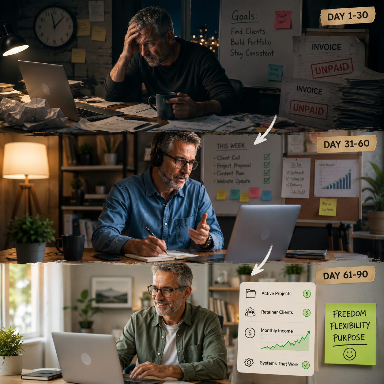 What Freelance Income Actually Looks Like in Your First 90 Days