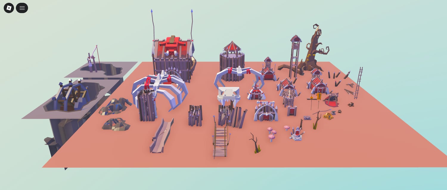 Roblox animal skeleton props