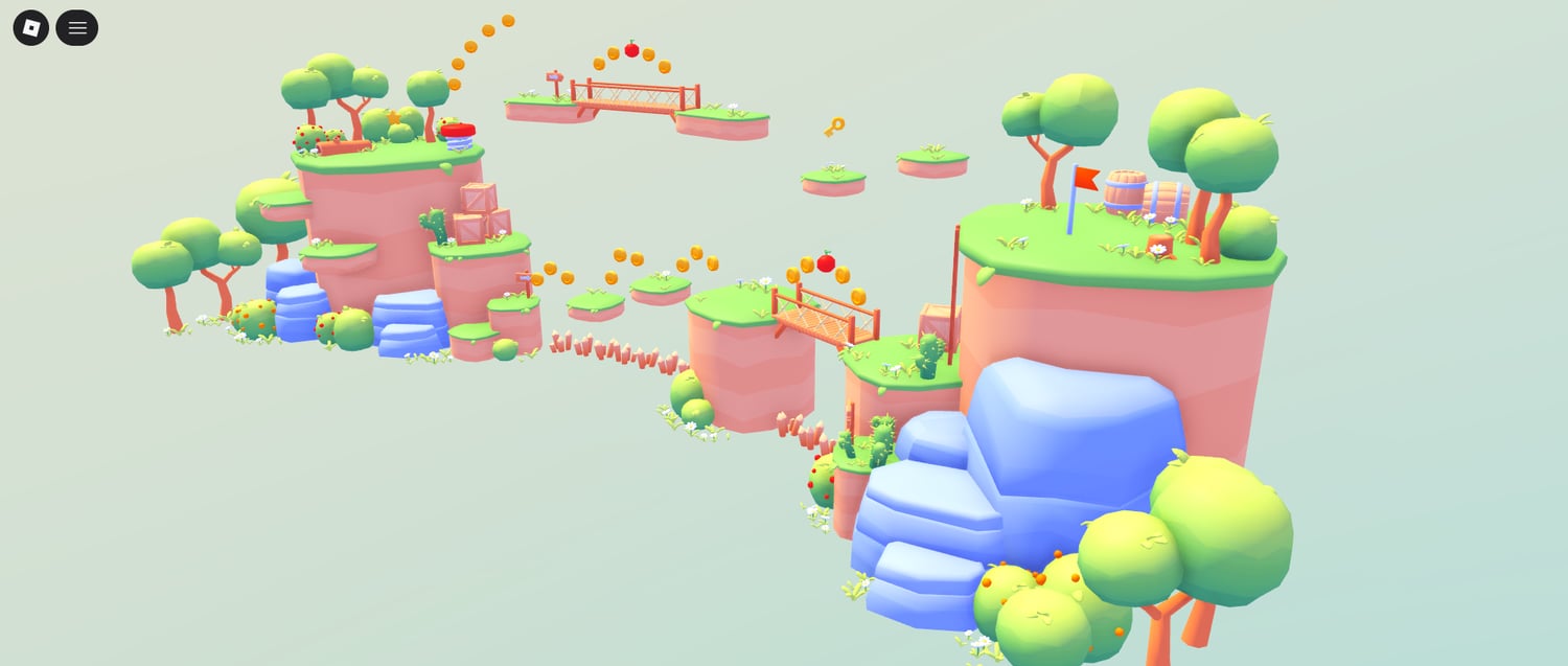 Roblox free low poly platforms pack