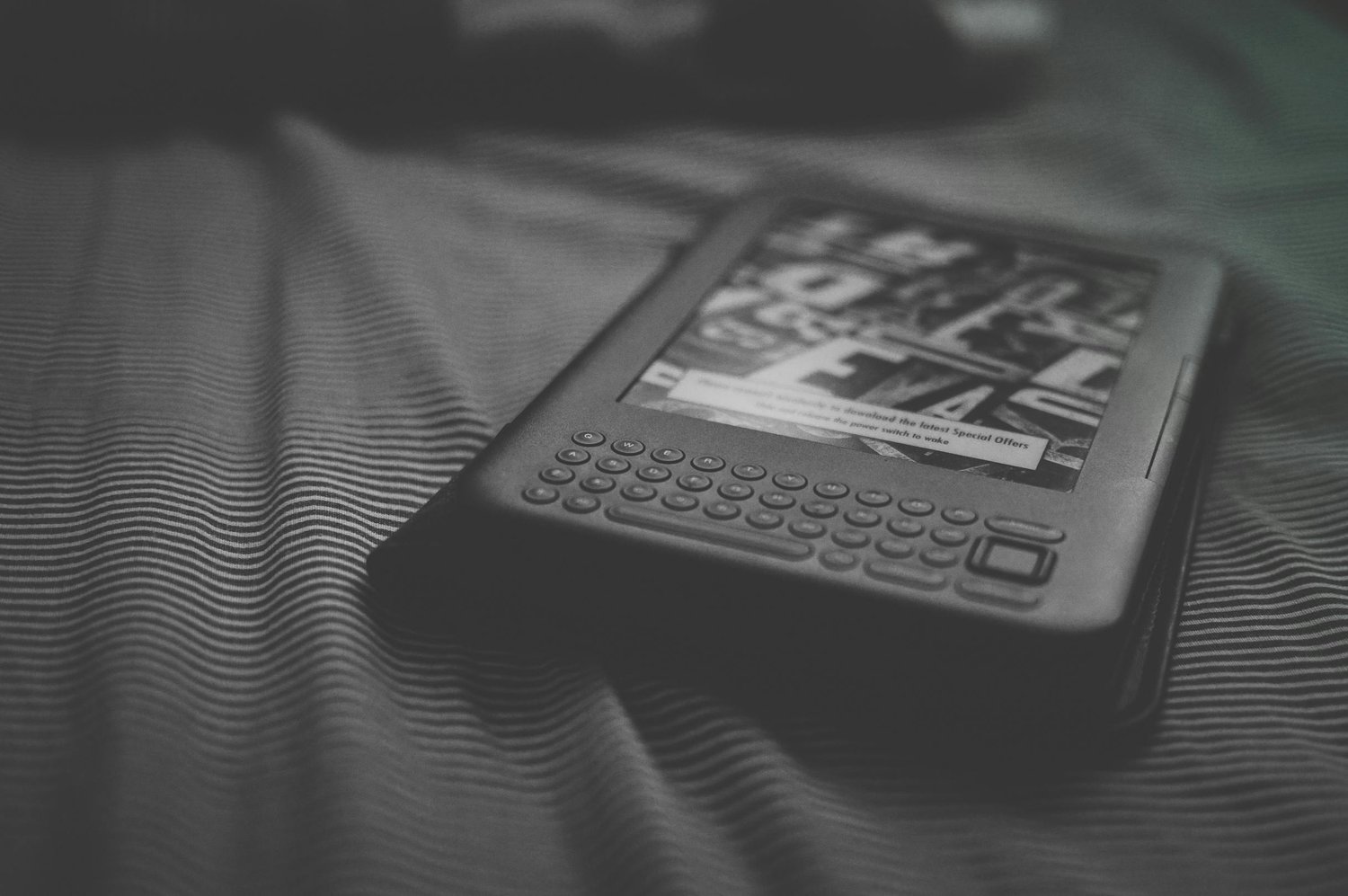 an electronic eBook reader
