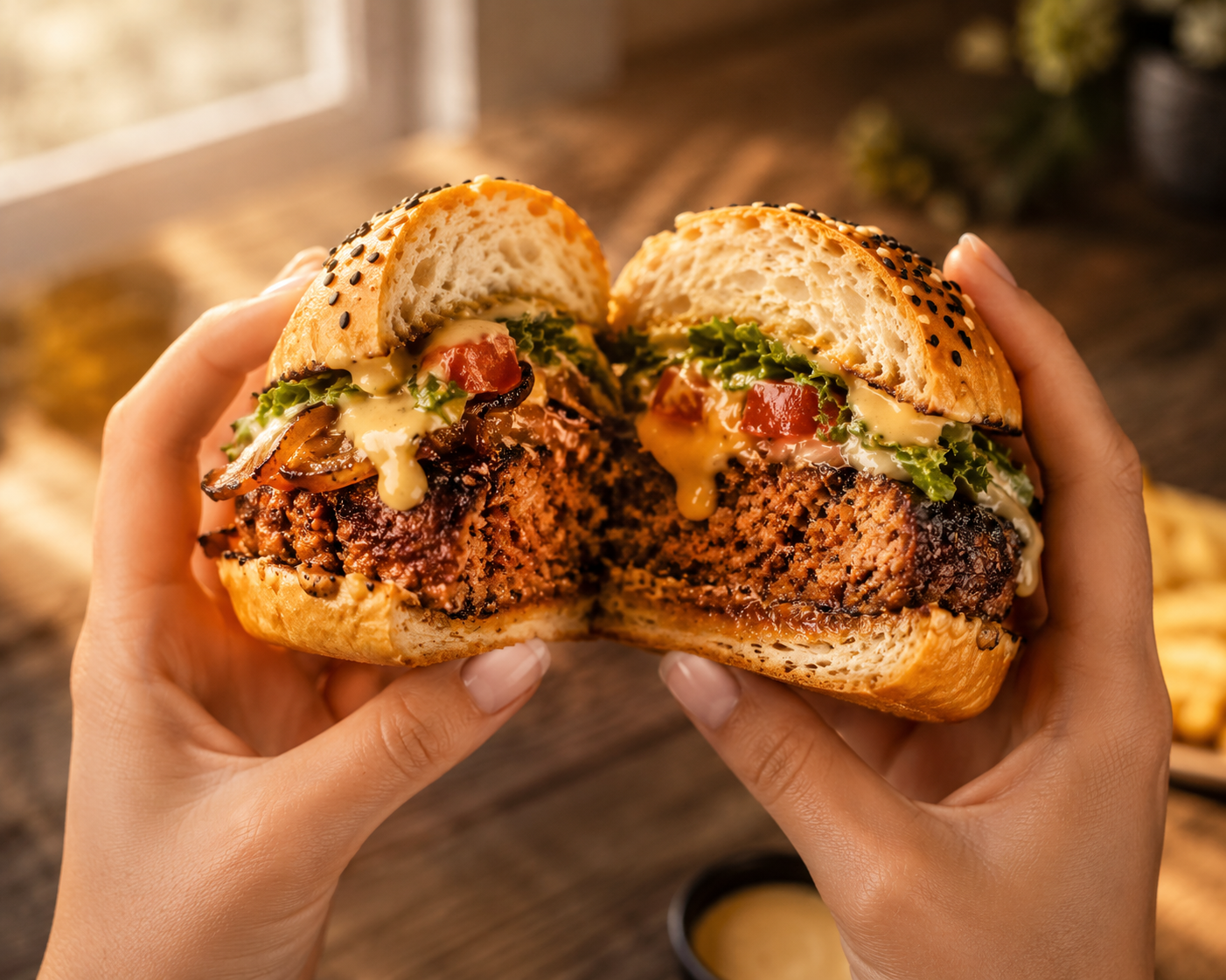 Vegan Burger plante based burger