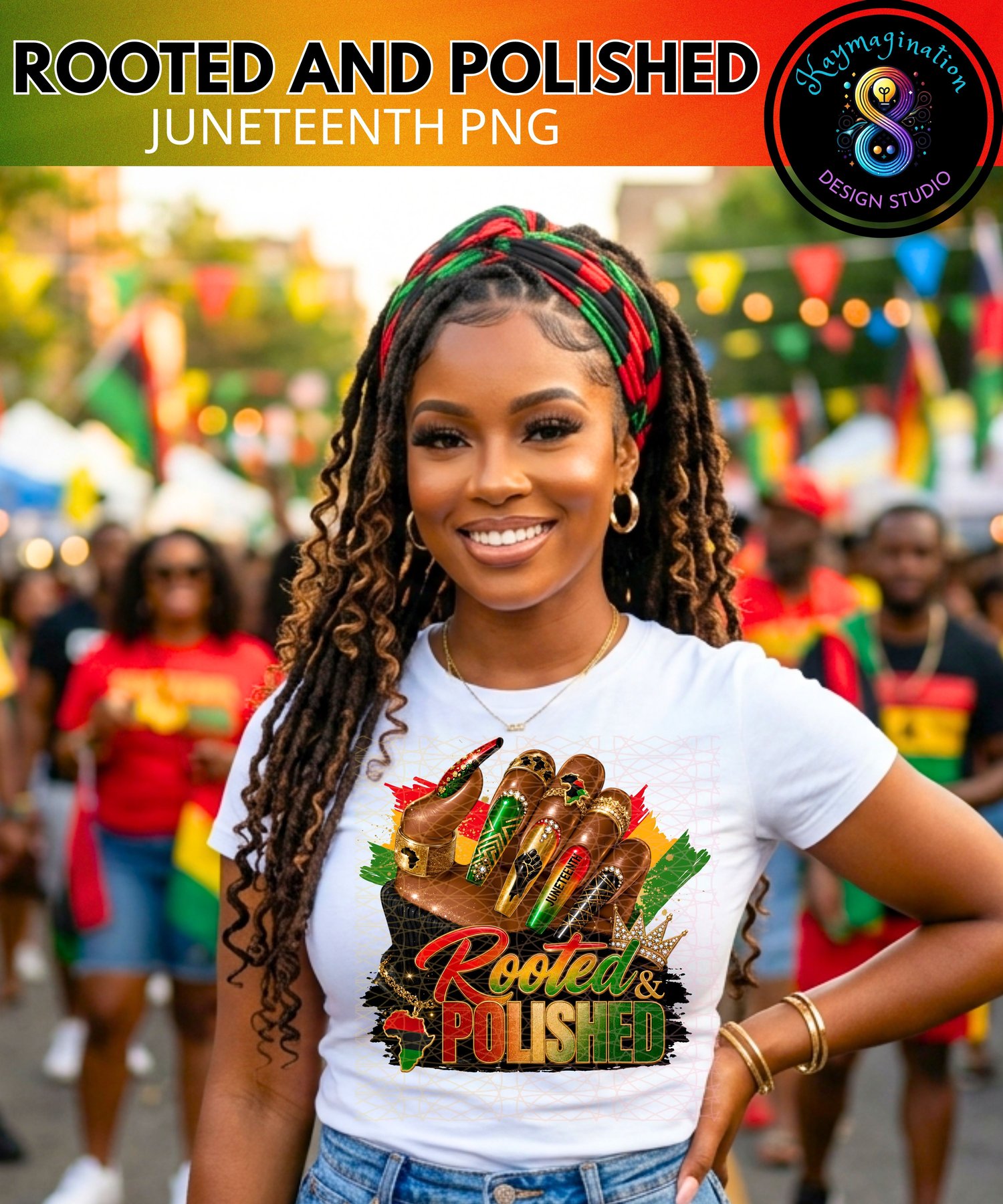 rooted and polished png, juneteenth png, black girl png, afrocentric png, black woman sublimation, juneteenth shirt design, melanin magic png, black queen design, luxury black girl png, high heels png, lipstick png design, black excellence shirt, juneteen