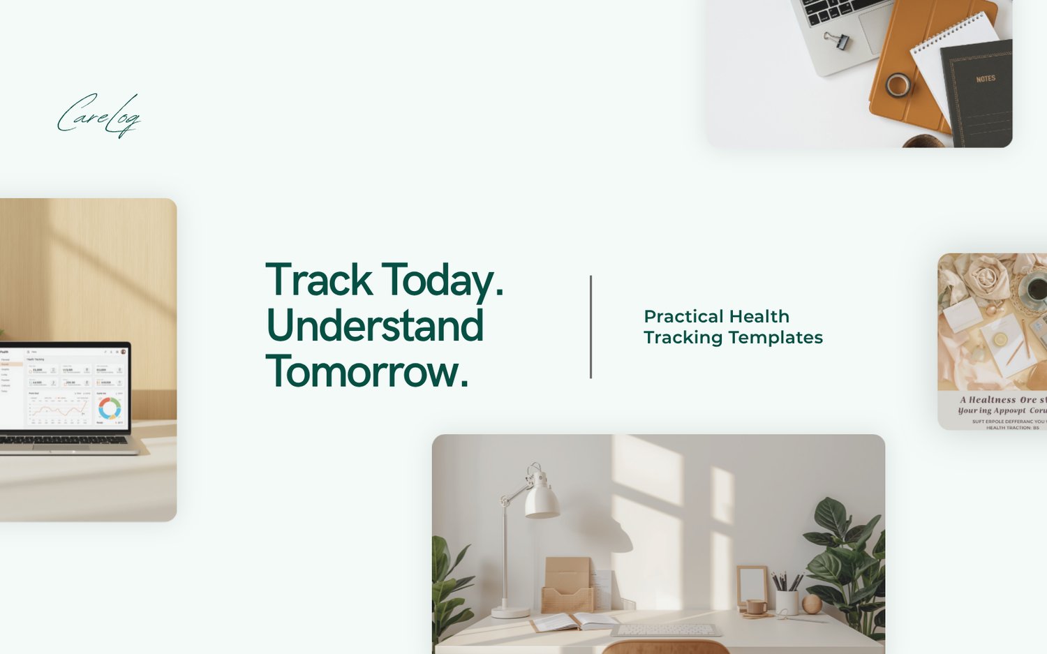 CareLog Tracker Google Sheets health tracking templates