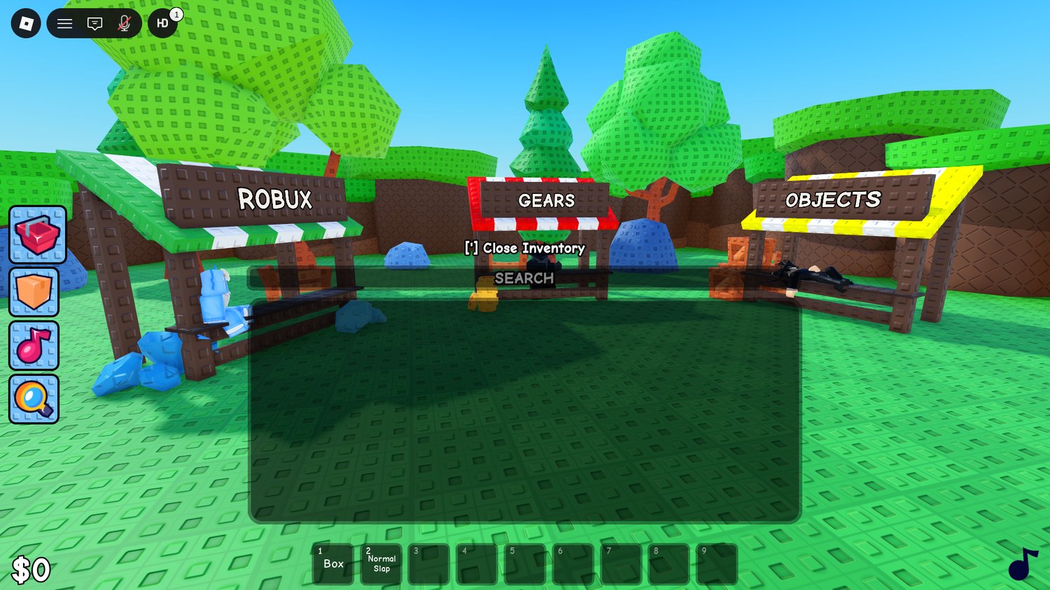 Roblox slap tool combat system
