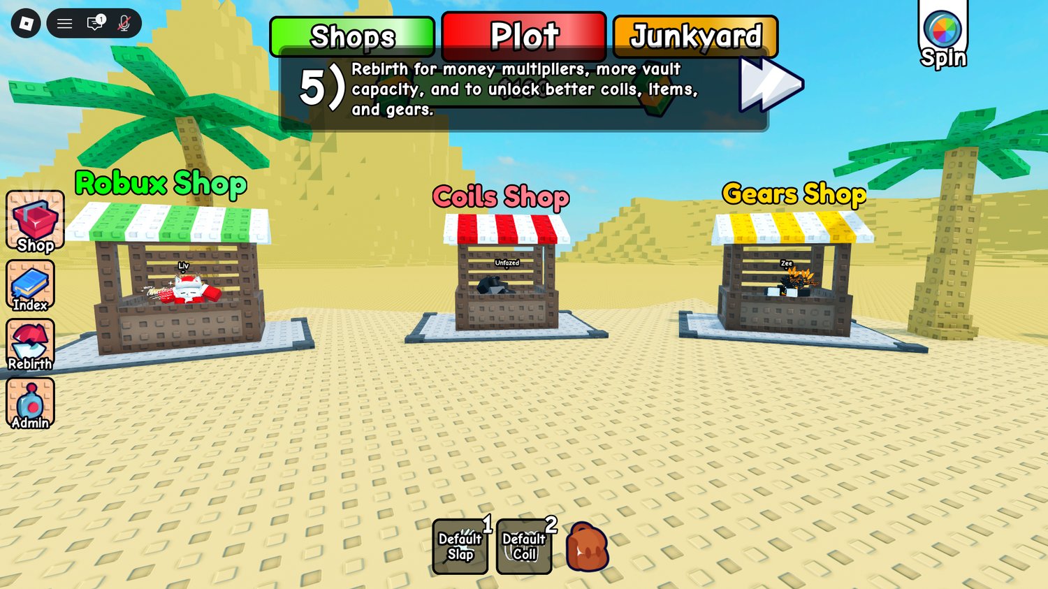 Roblox coil upgrade shop