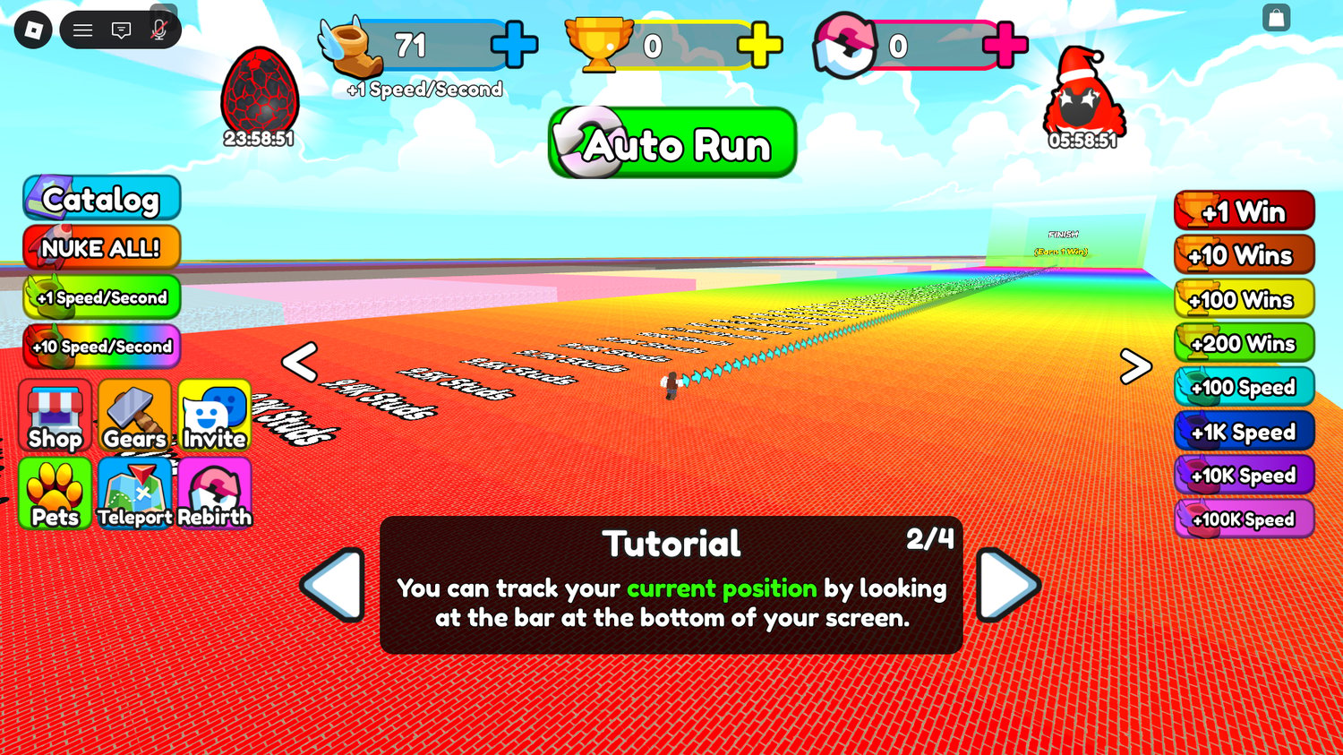 Roblox rebirth progression game
