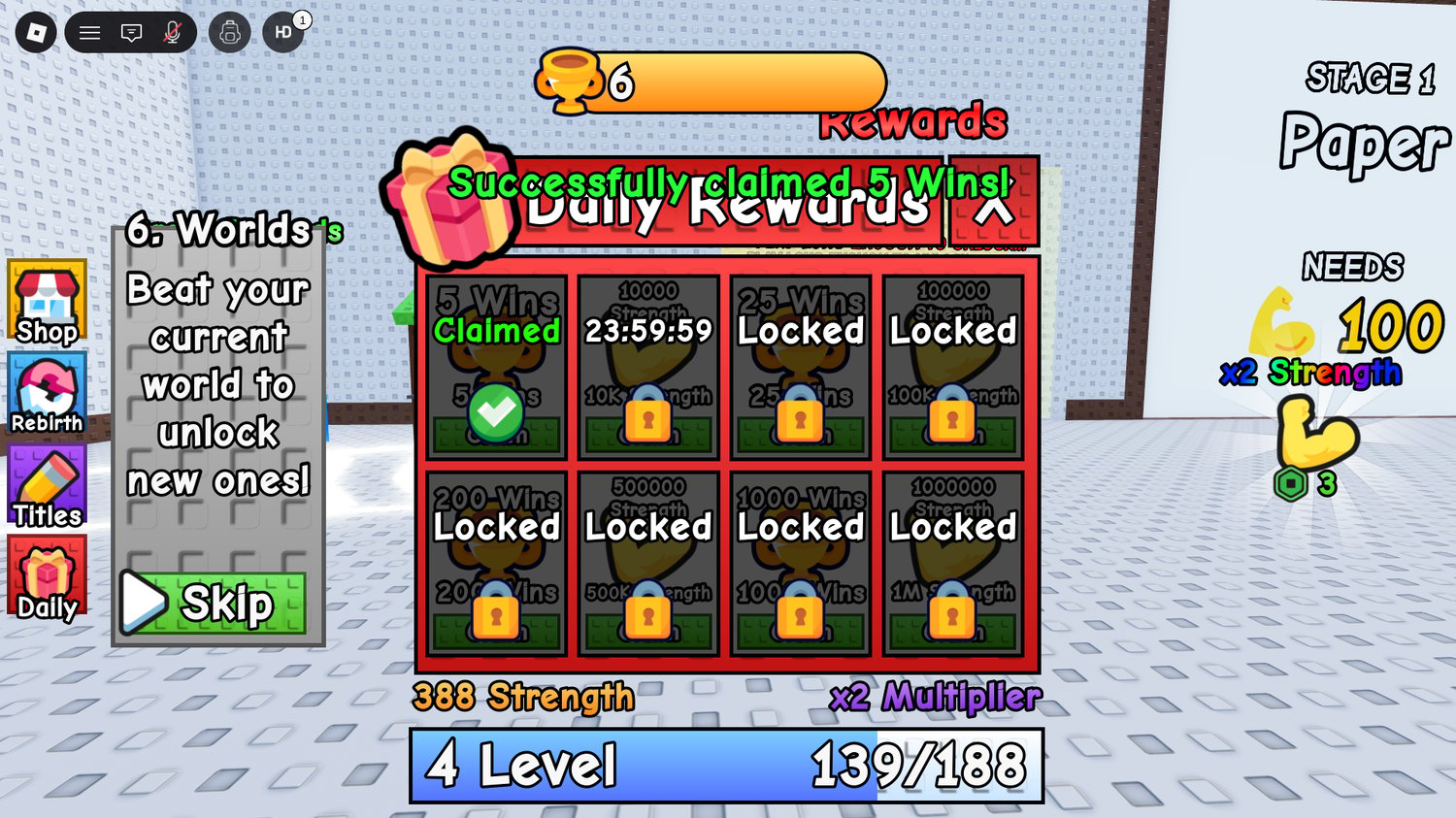 Roblox wall breaking simulator