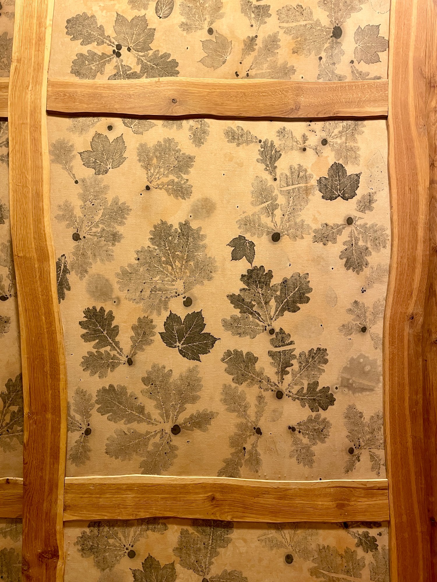 Eco-printer cotton for interior desigh