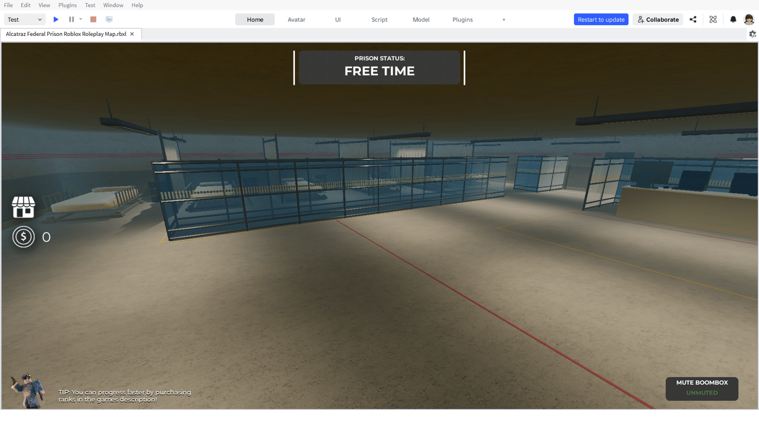 Roblox tactical security environment
