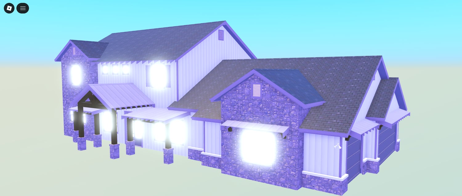 FREE Texas Ranch House – Roblox Country Home